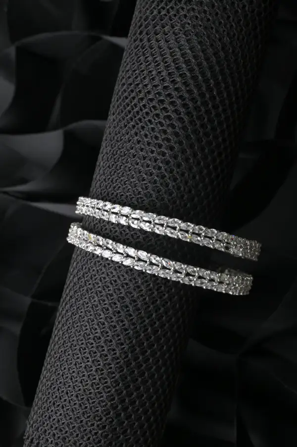 Bangles - SILVER - SSJ63B