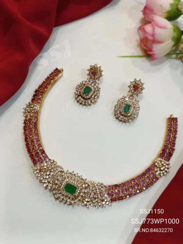 Ruby necklace 1150