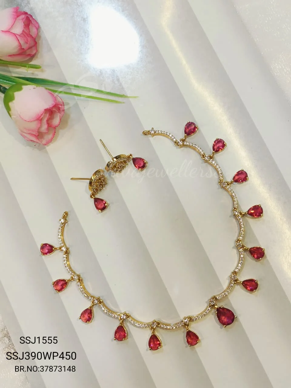 CZ Necklace 1555