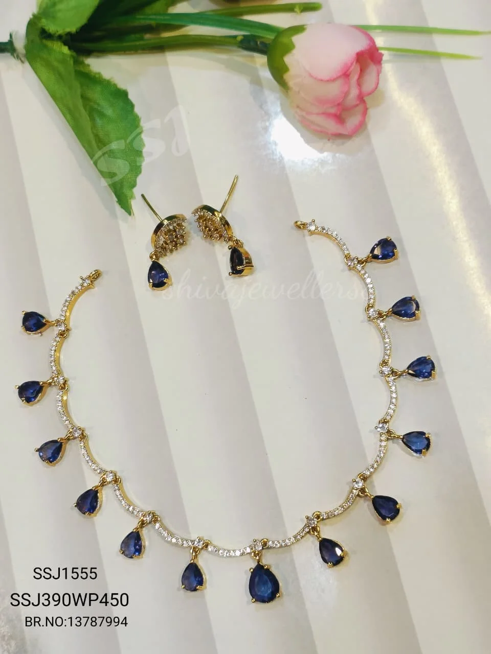 CZ Necklace 1555