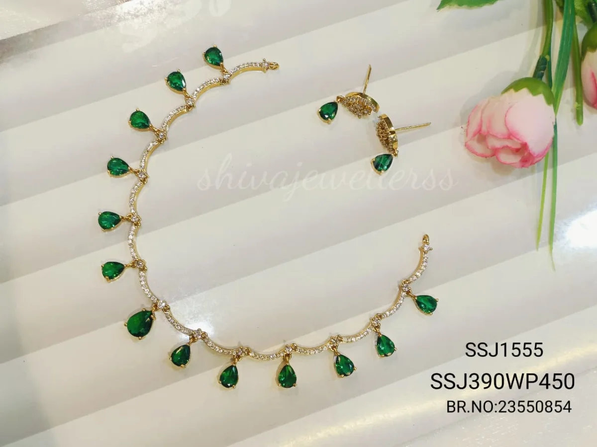 CZ Necklace 1555