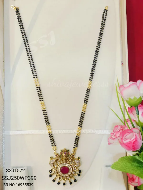 black beads 2 lines ssj1572