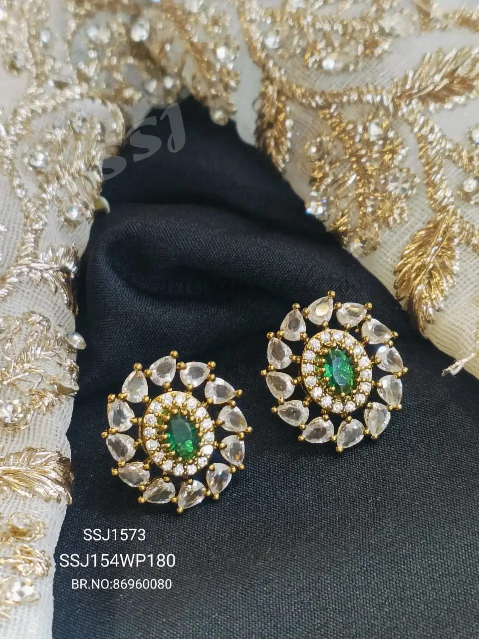 STUDS - Cz Stone 1573