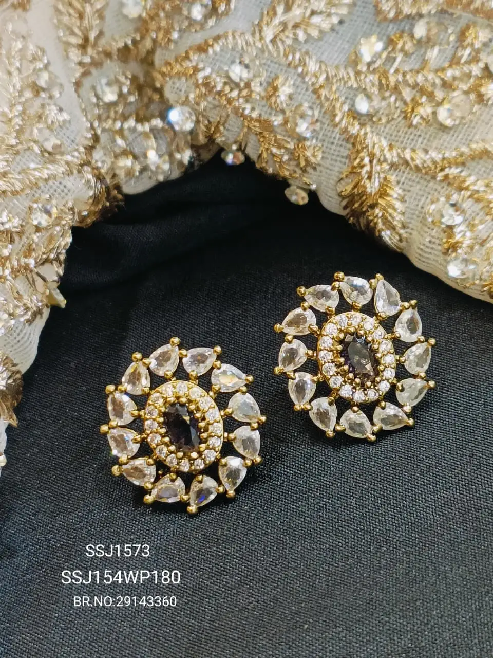 STUDS - Cz Stone 1573