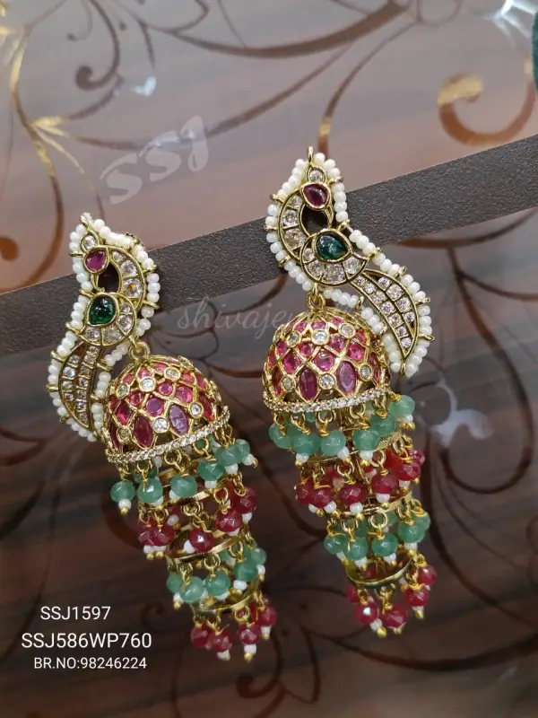 Peacock jumkas