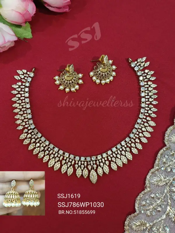 CZ Necklace 1619
