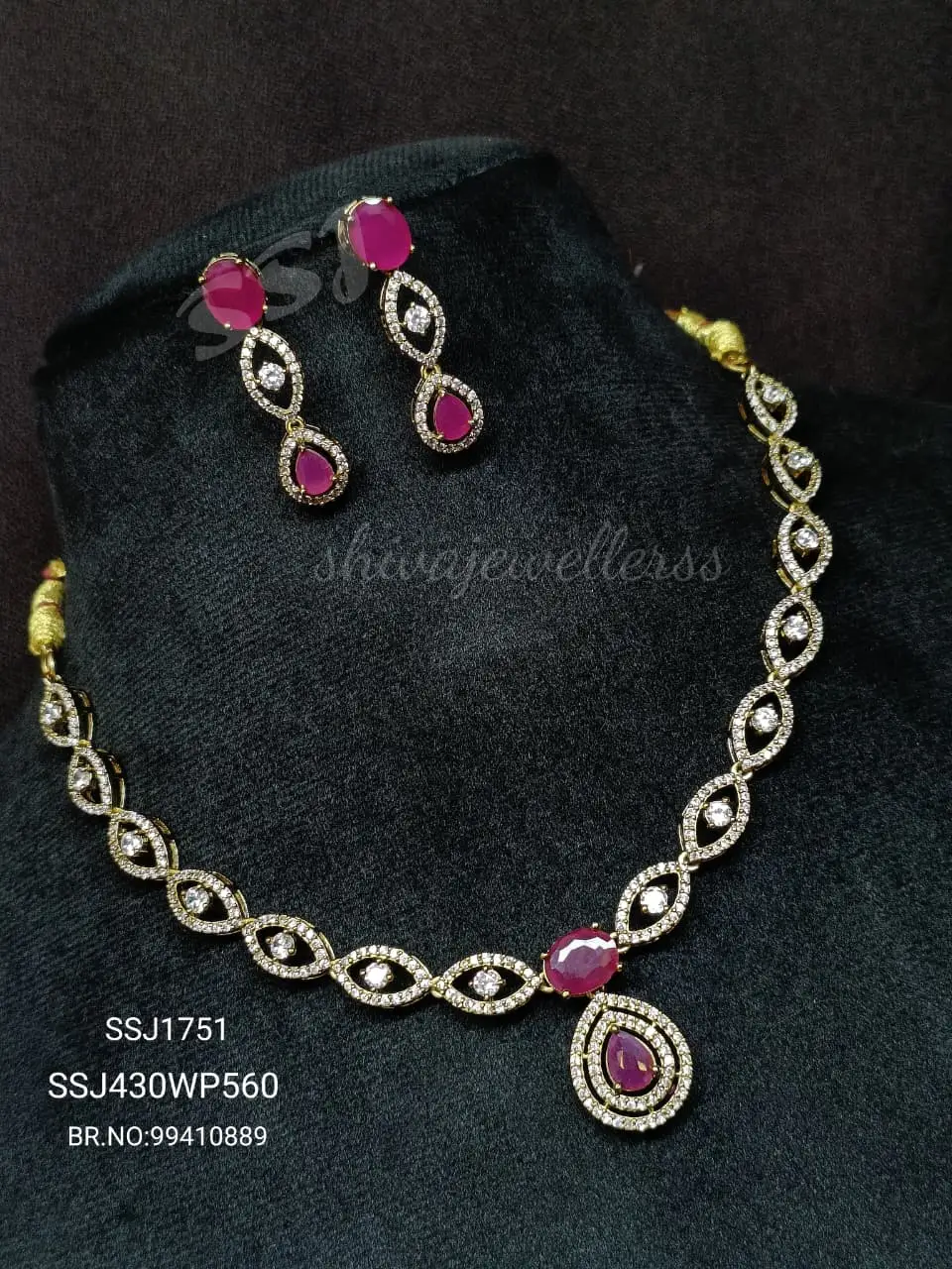 CZ Necklace 1751