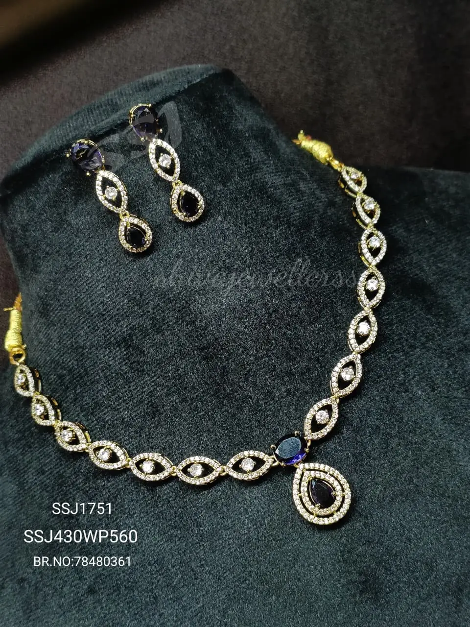 CZ Necklace 1751
