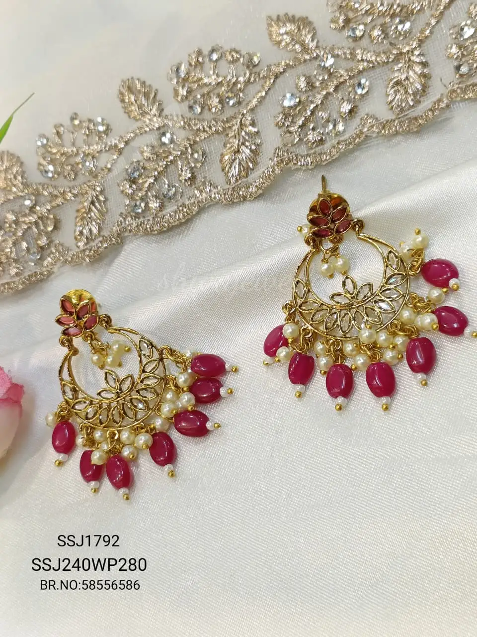 EARRINGS SSJ1792*