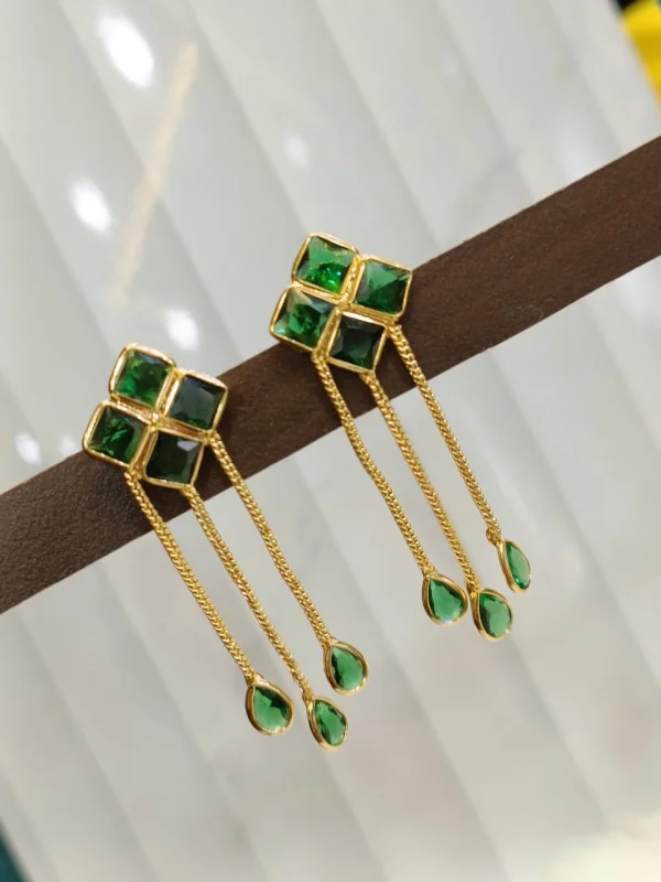 EARRINGS - 3 LINES - SSJ372