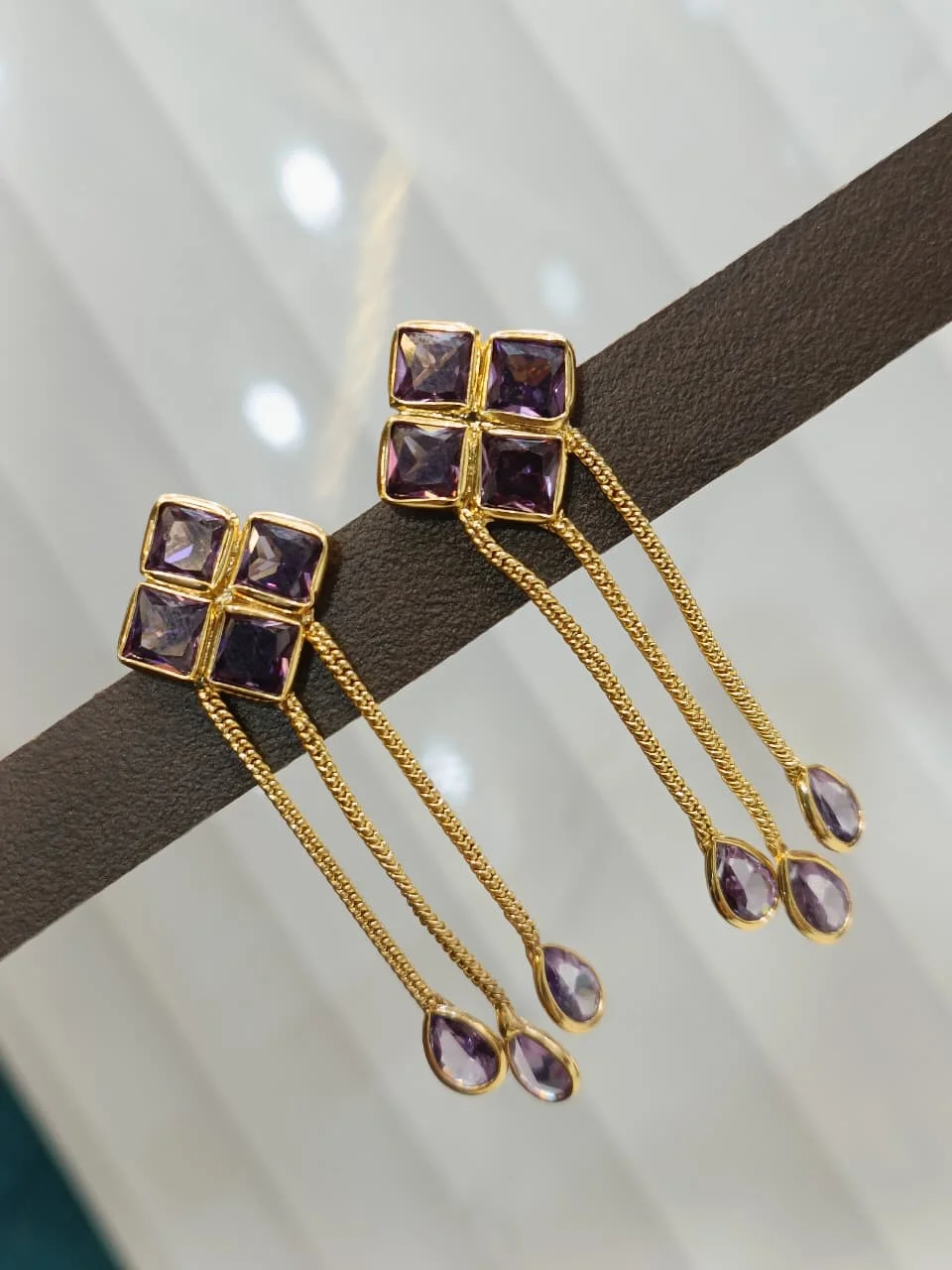 EARRINGS - 3 LINES - SSJ372